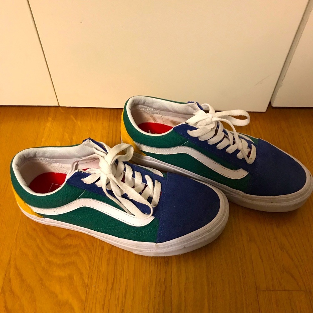 Colour block Vans